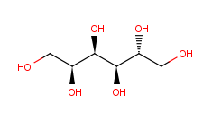 Molecular Structure sorbitol